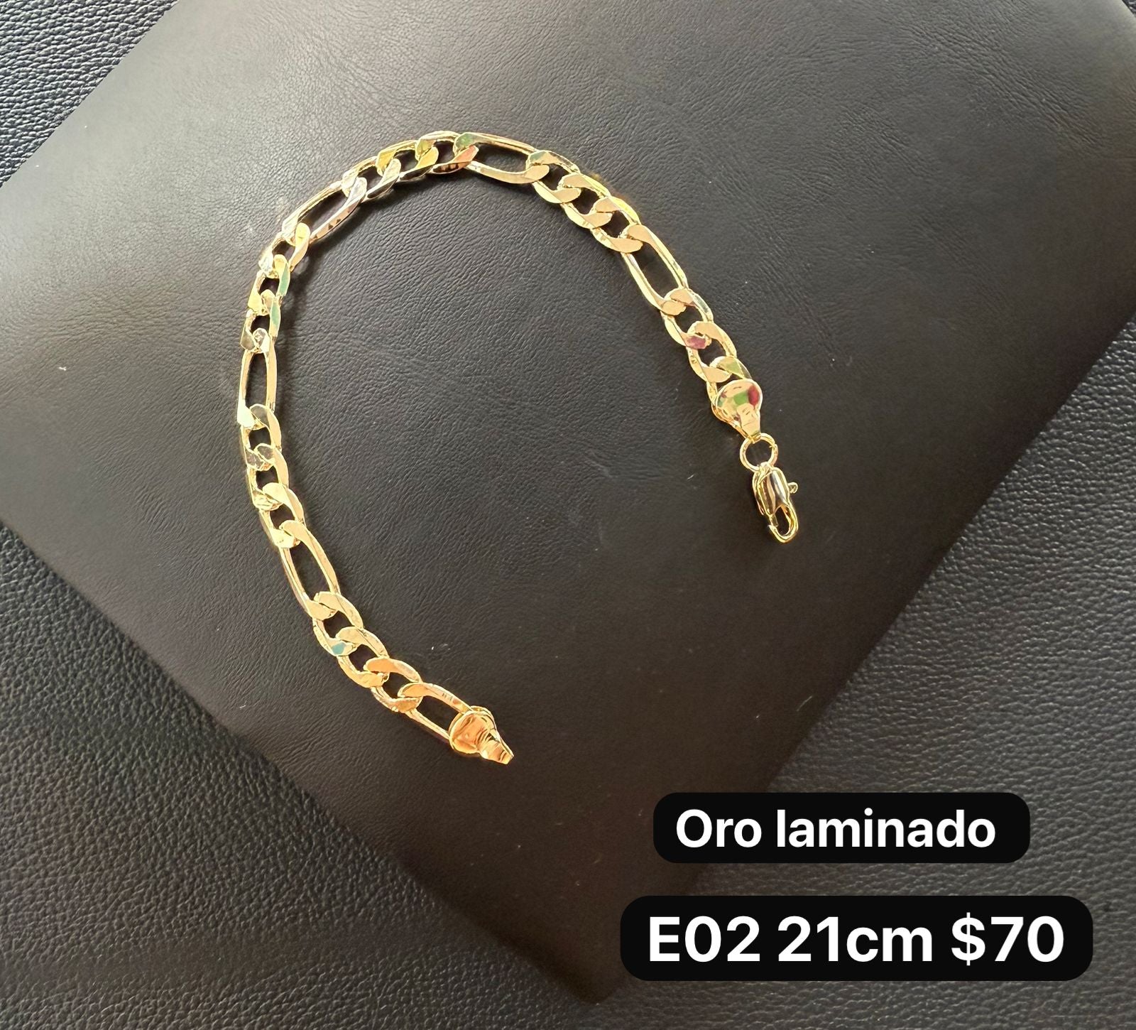 Pulsera Oro laminado