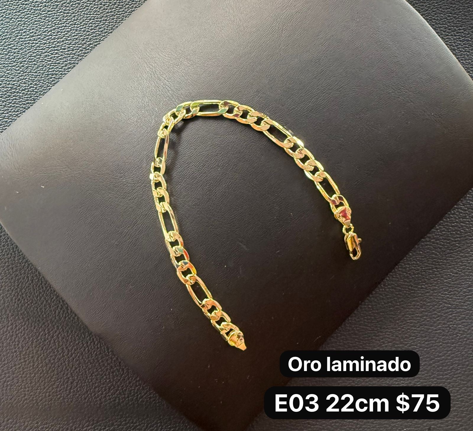 Pulsera Oro laminado