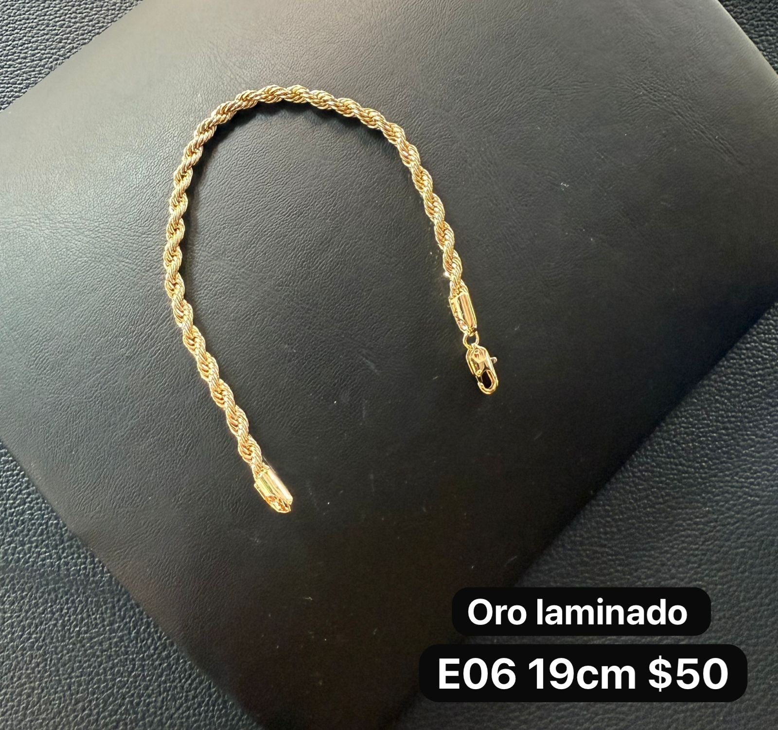 Pulsera Oro laminado