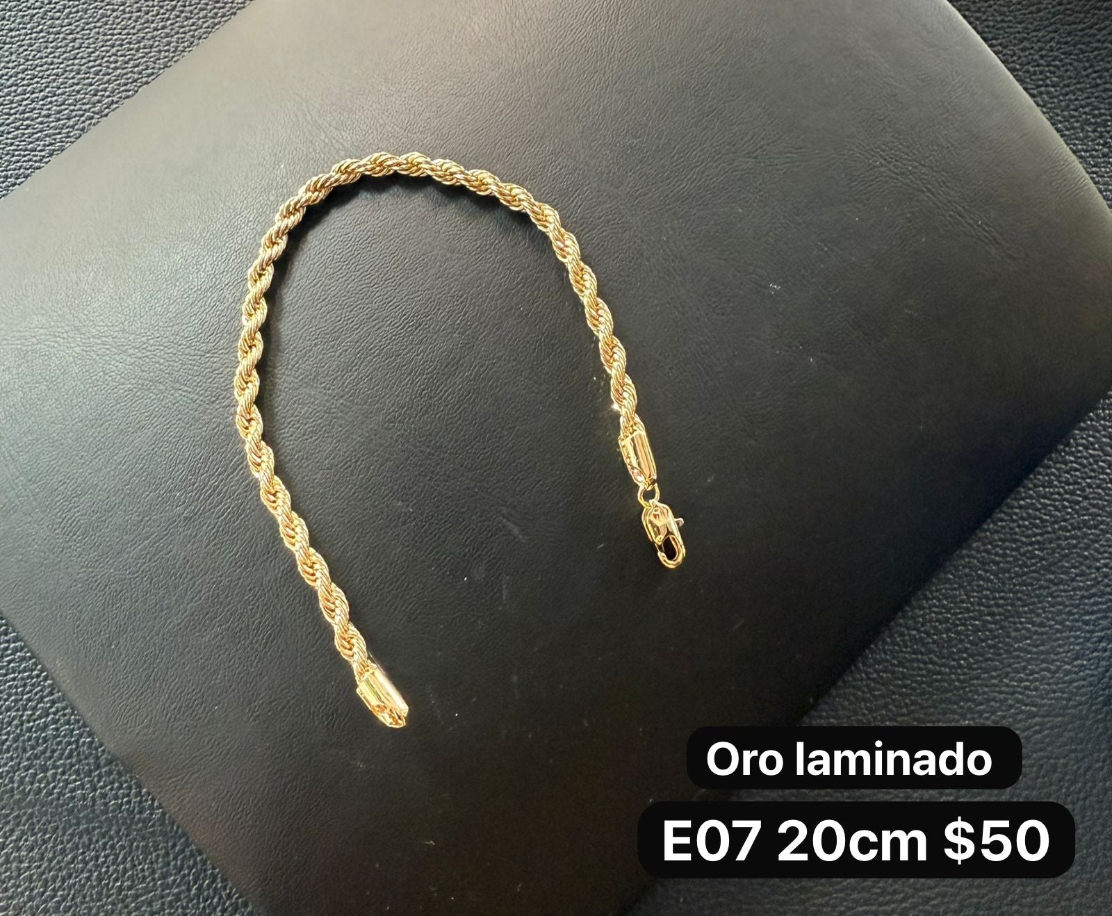 Pulsera Oro laminado