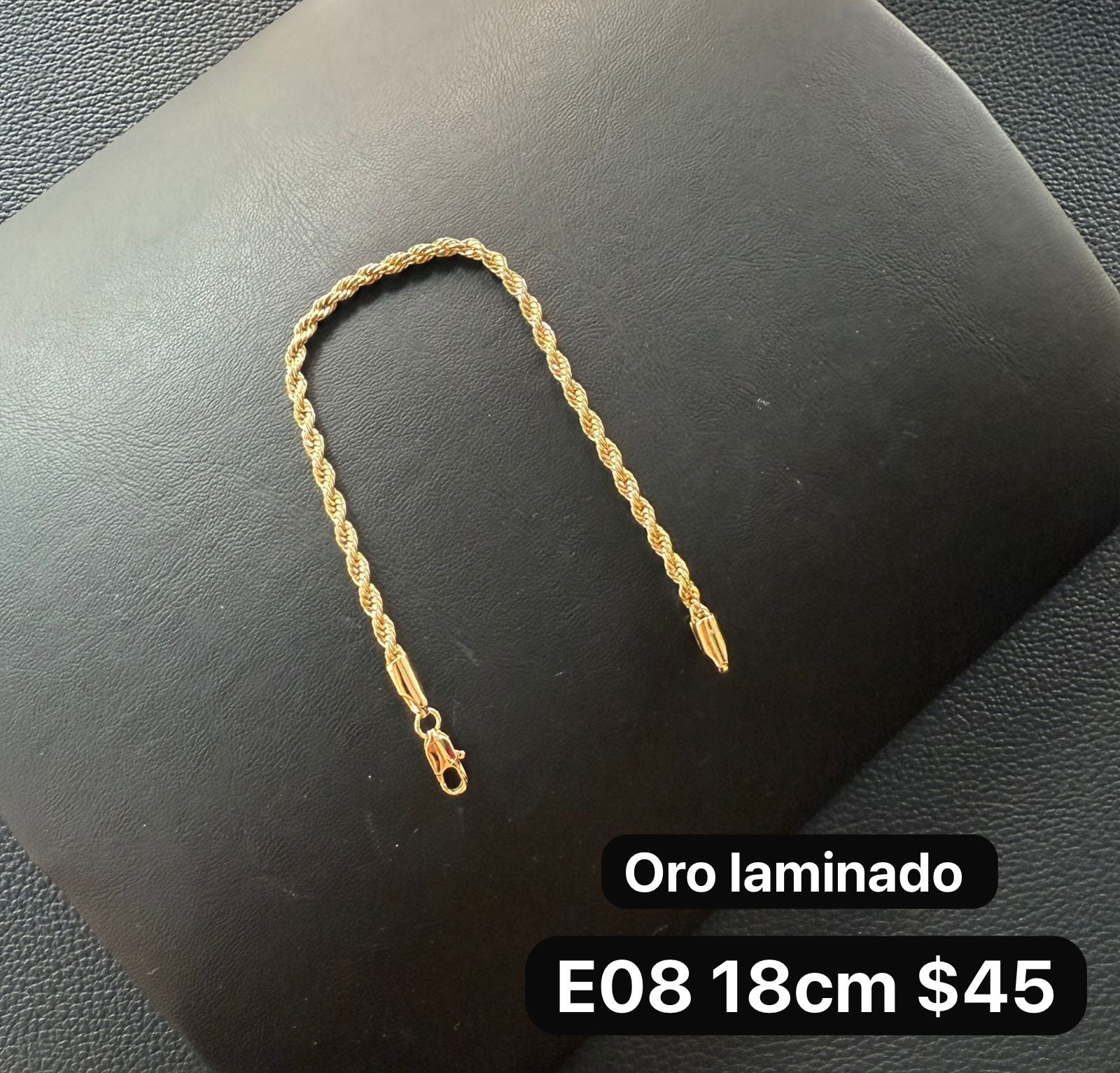 Pulsera Oro laminado