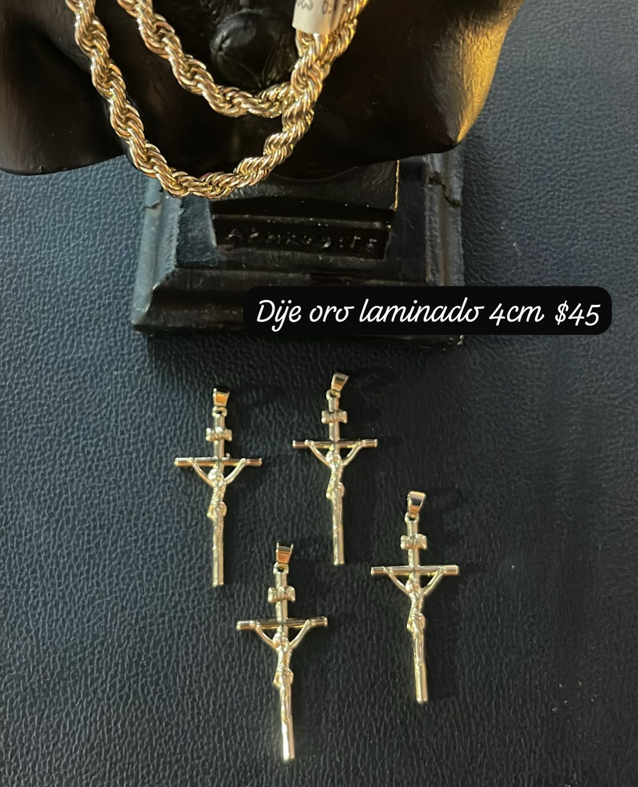 Dije oro laminado