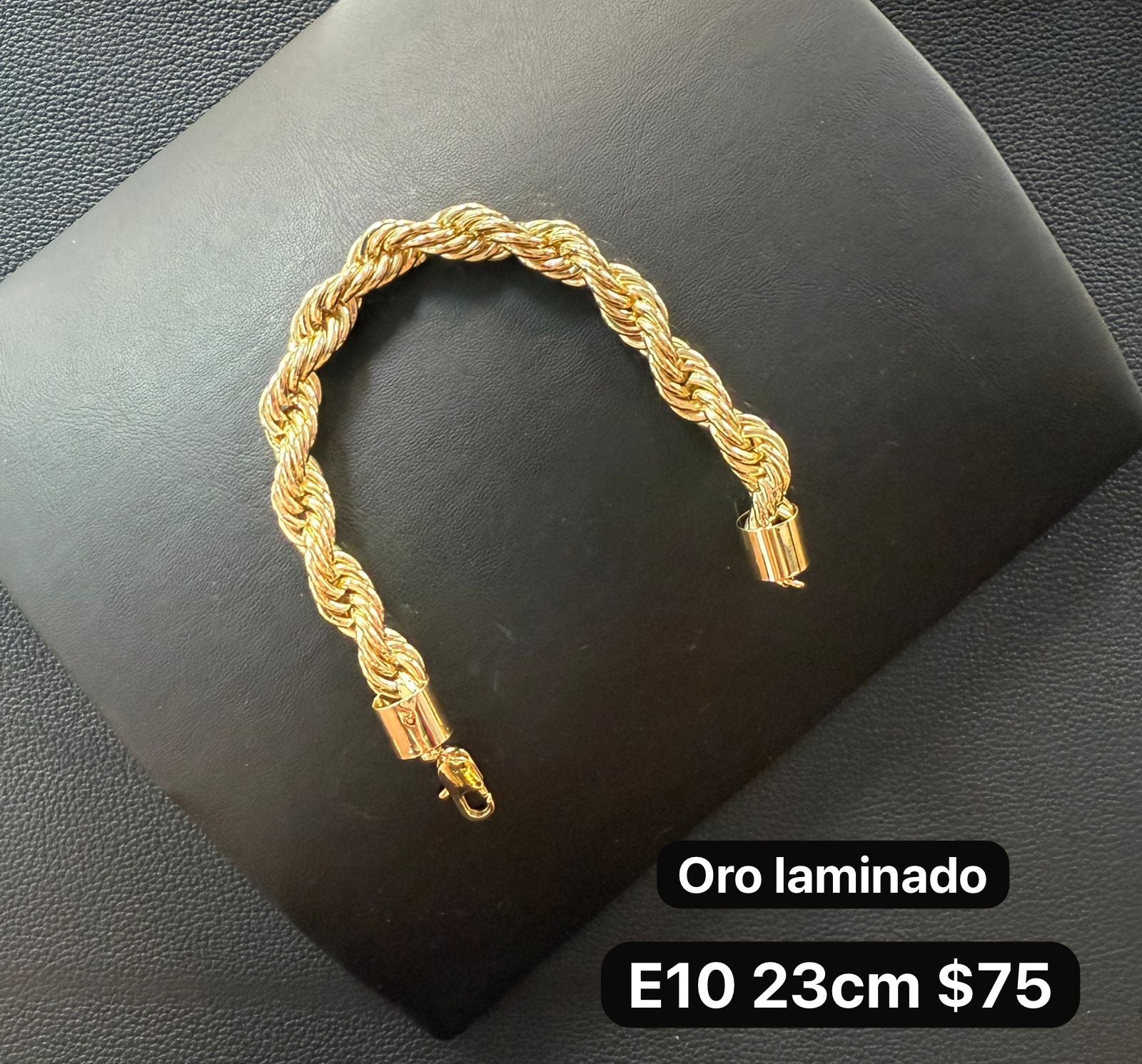 Pulsera Oro laminado