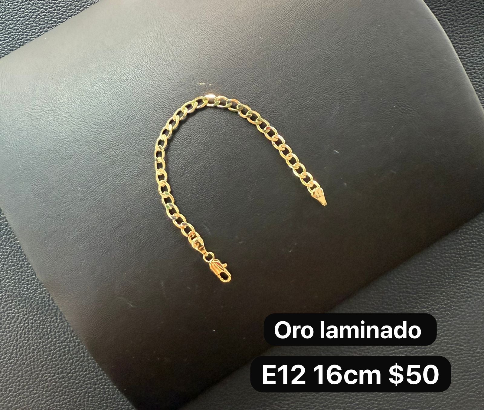Pulsera Oro laminado