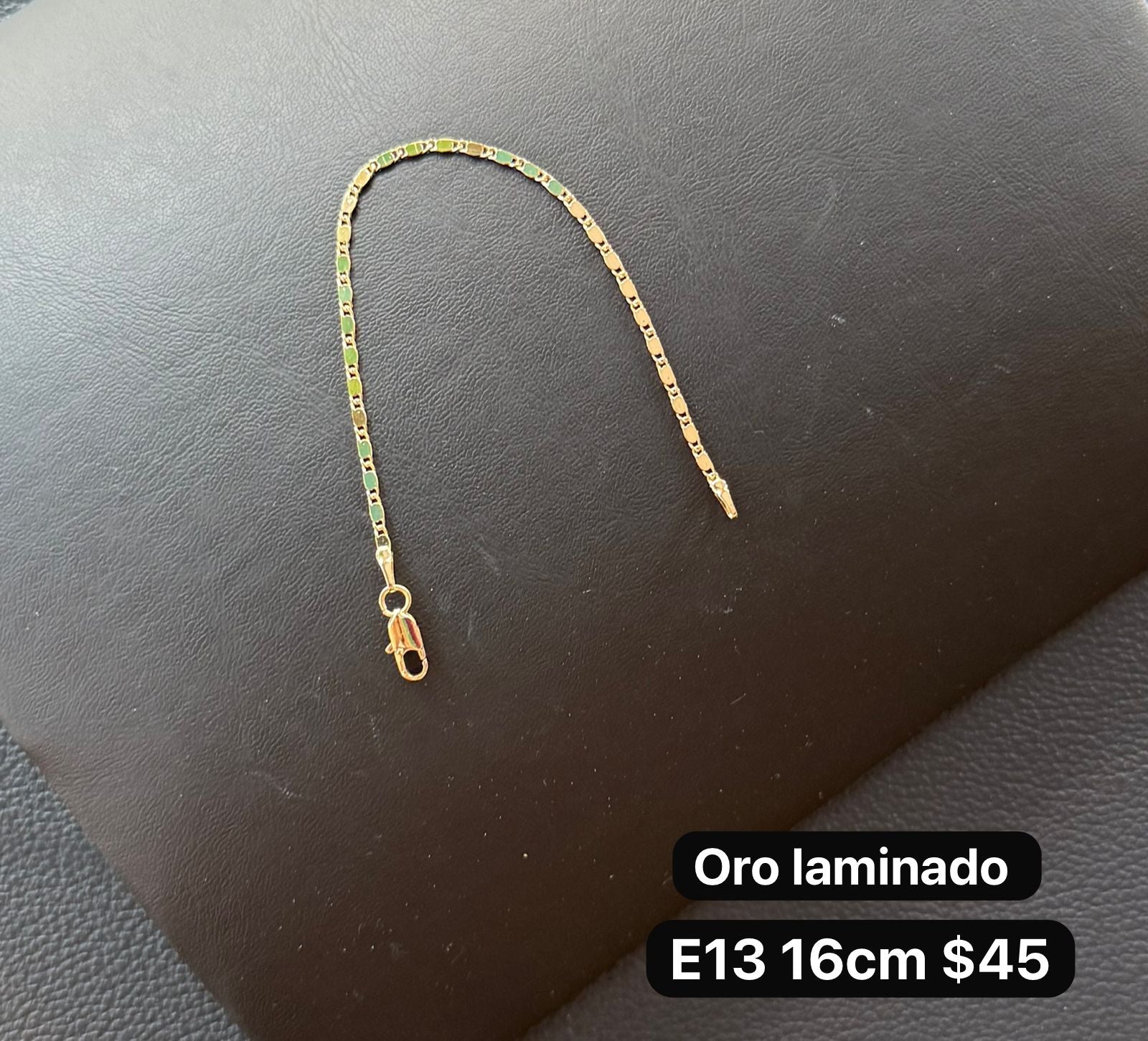 Pulsera Oro laminado