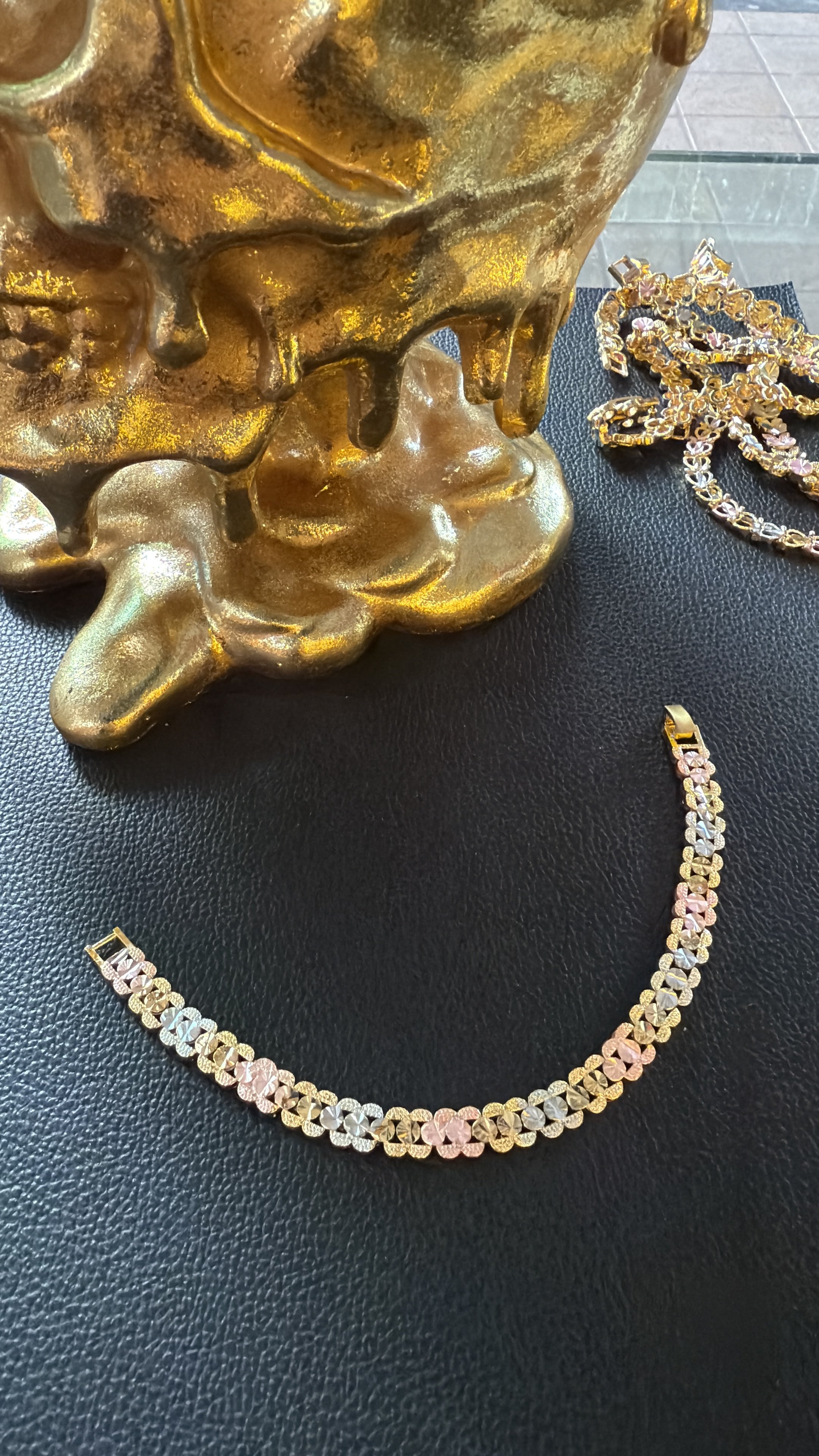 Pulsera oro laminado