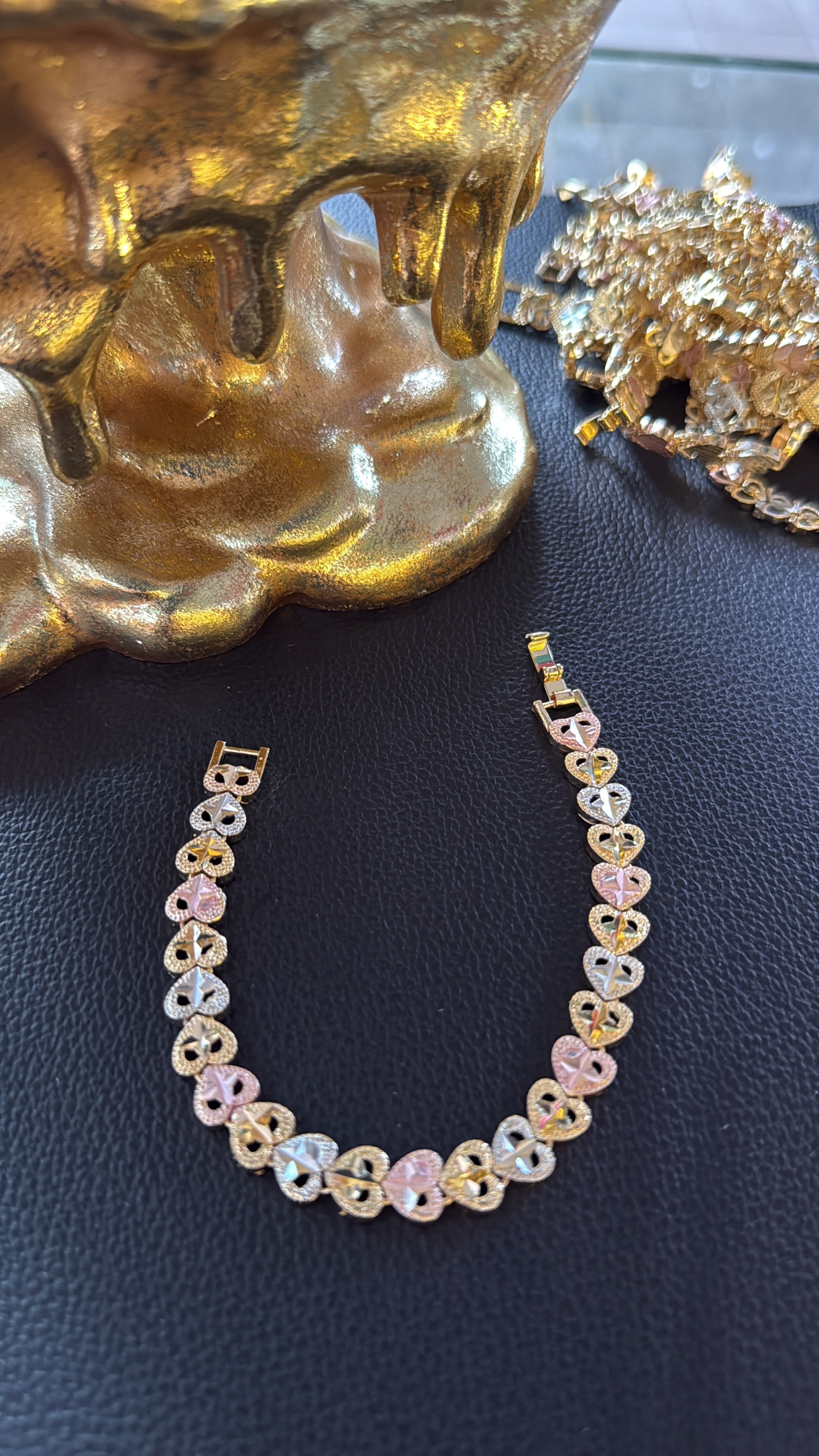 Pulsera oro laminado