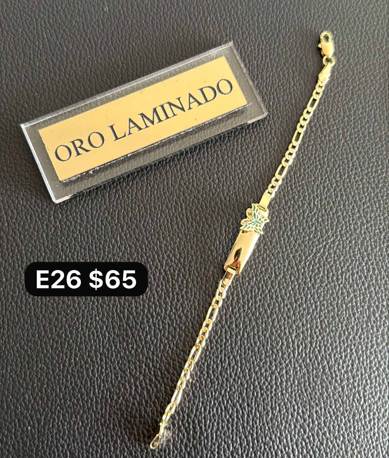 Esclava 16cm oro laminado