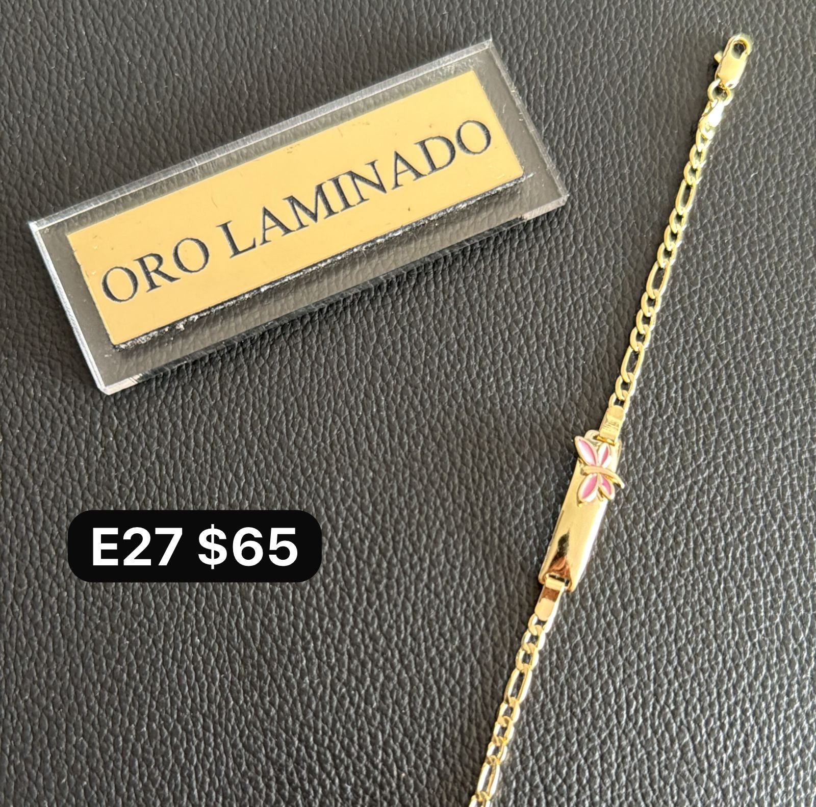 Esclava 16cm oro laminado