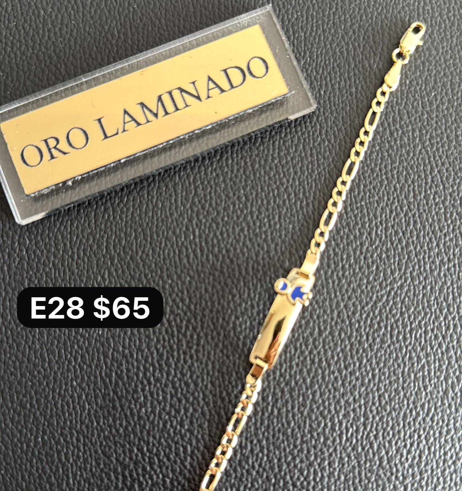 Esclava 16cm oro laminado