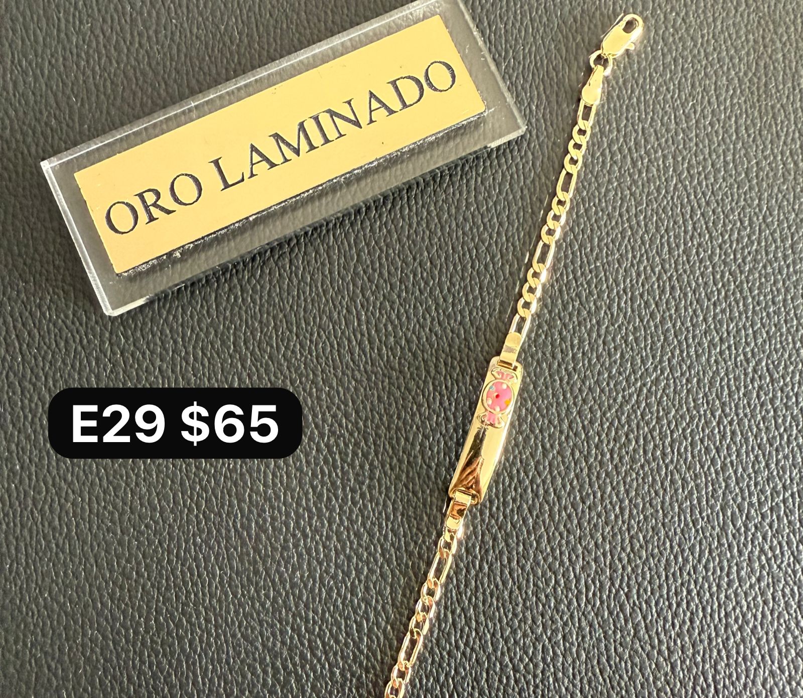 Esclava 16cm oro laminado