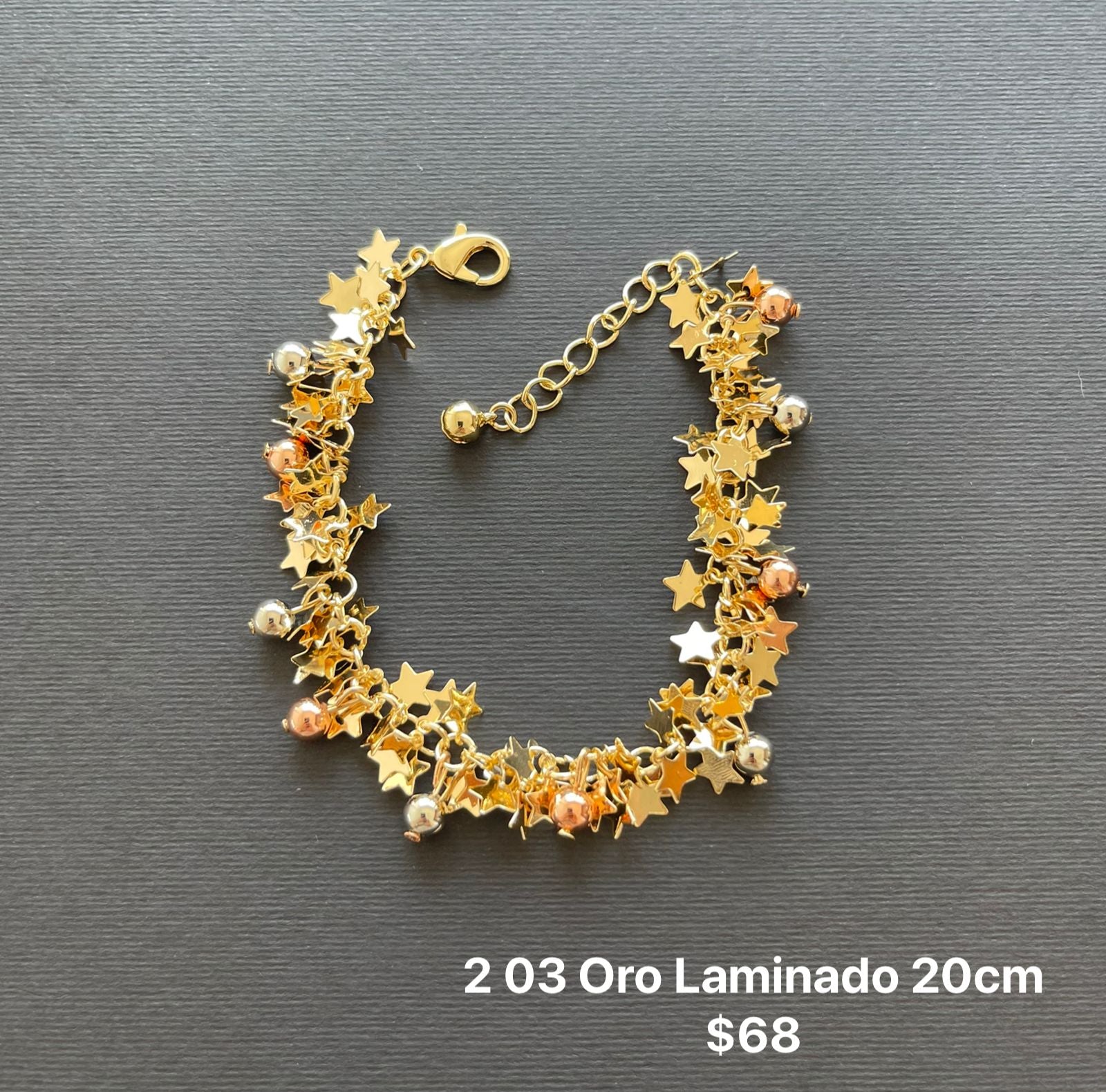 Pulsera or laminado