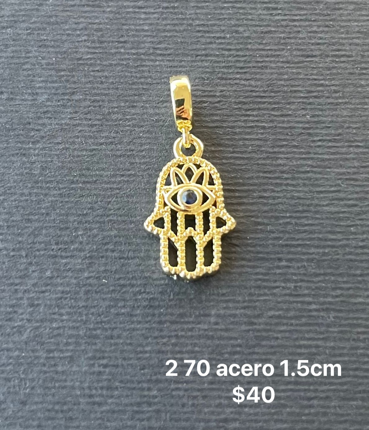 Dije acero inoxidable