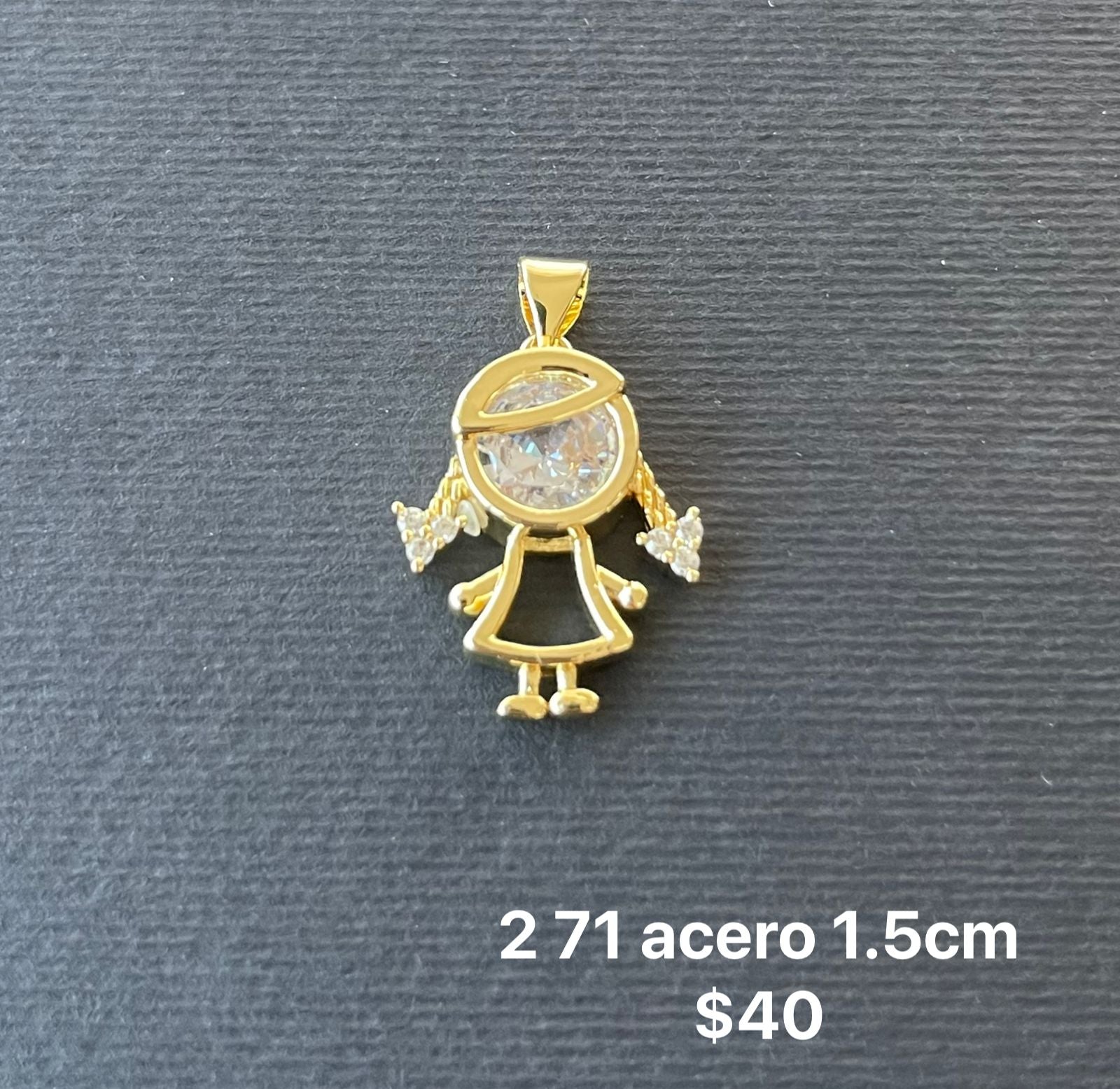 Dije acero inoxidable