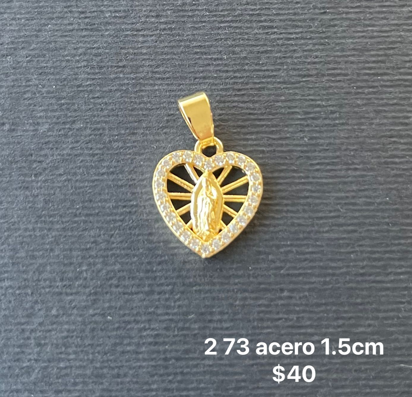 Dije acero inoxidable