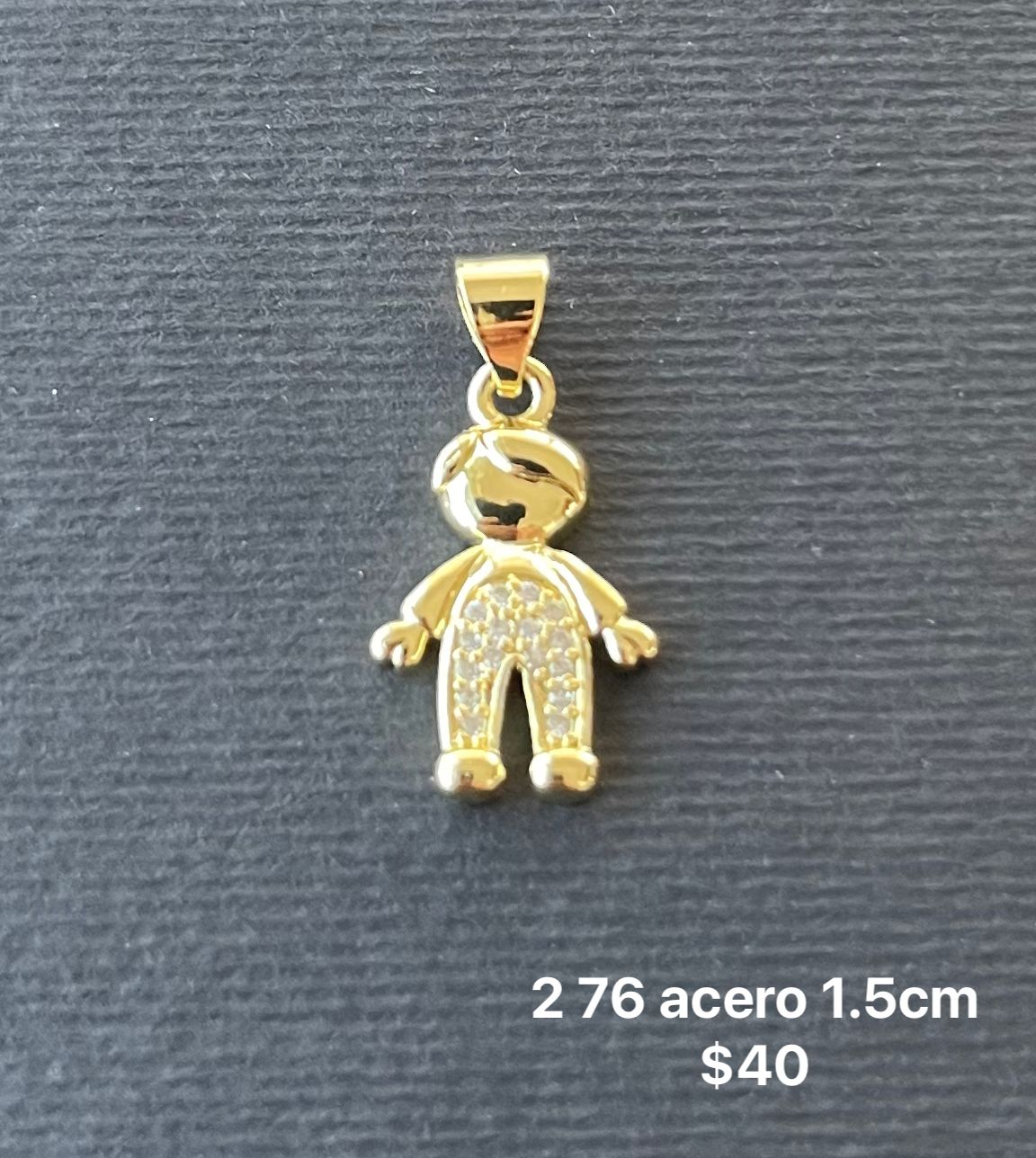 Dije acero inoxidable