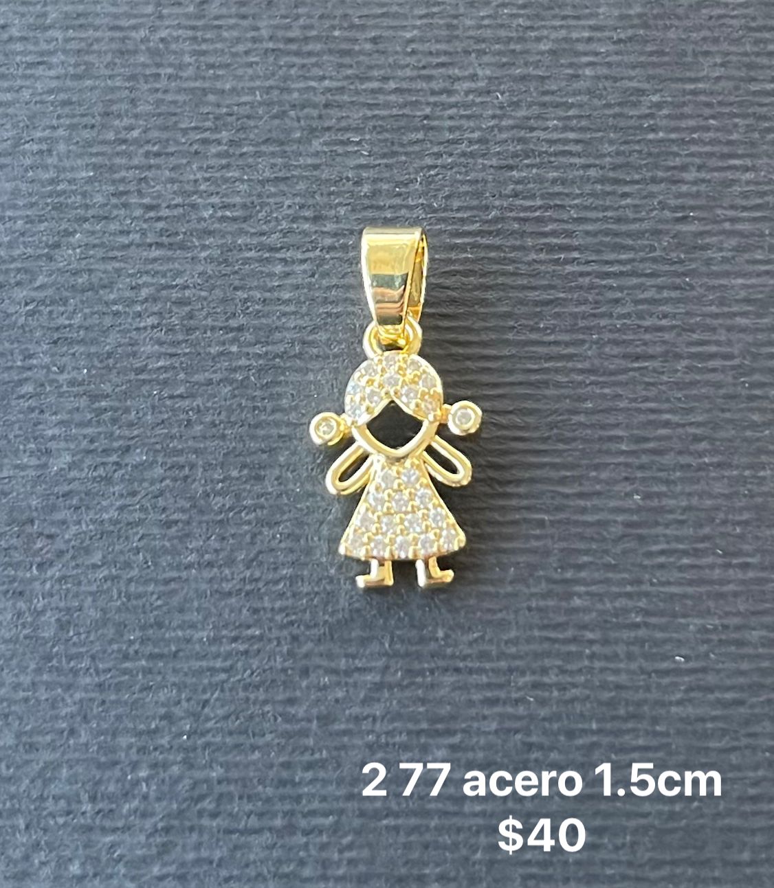 Dije acero inoxidable