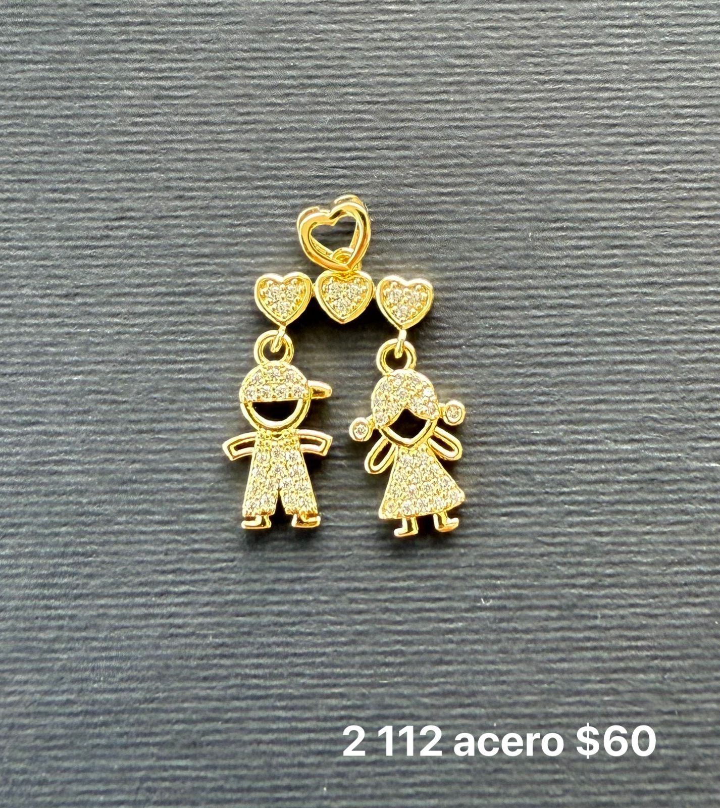 Dije acero inoxidable