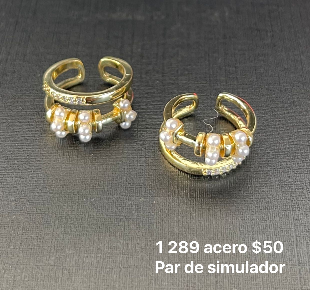 Aretes simuladores acero