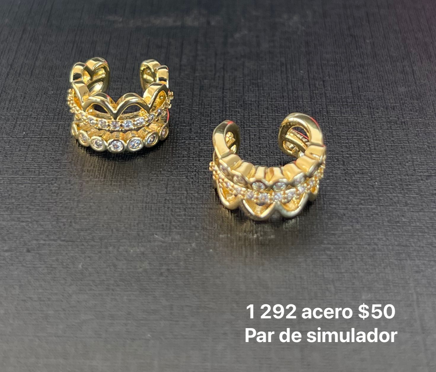 Aretes simuladores acero