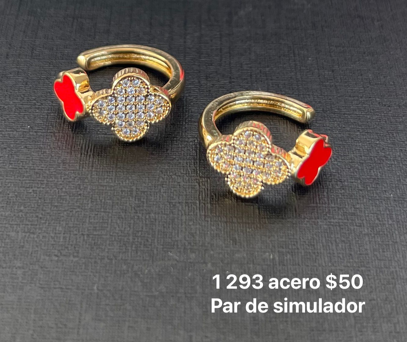 Aretes simuladores acero