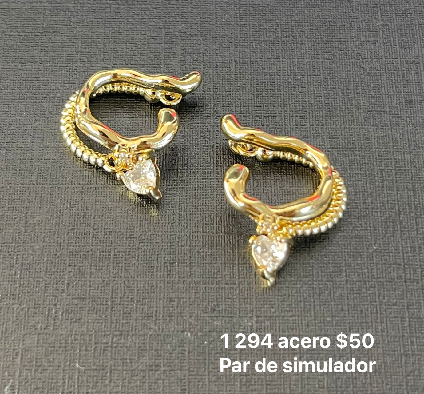 Aretes simuladores acero